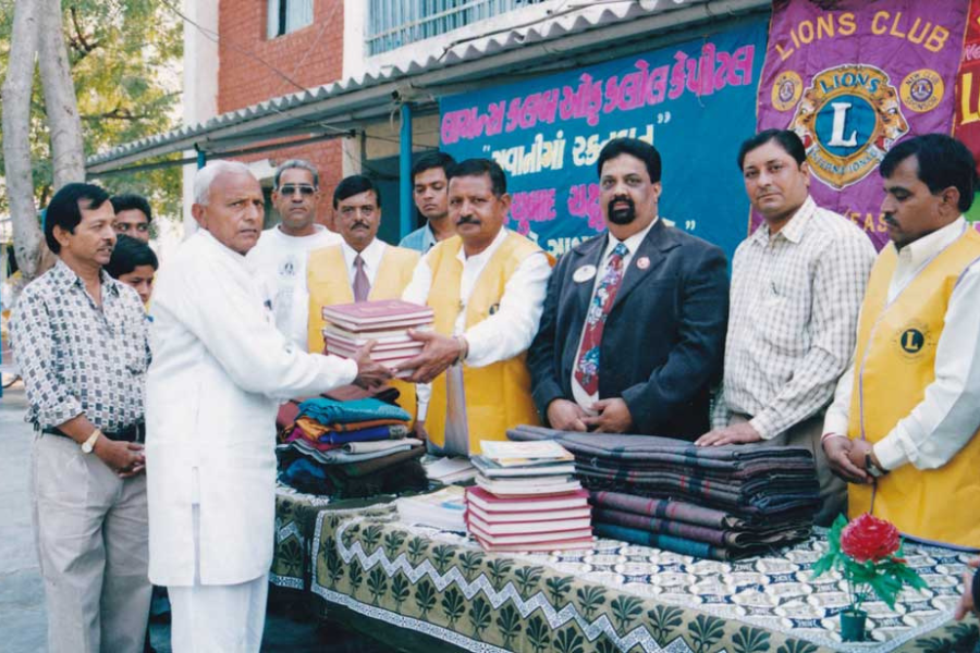 Lions Club Donation Camp